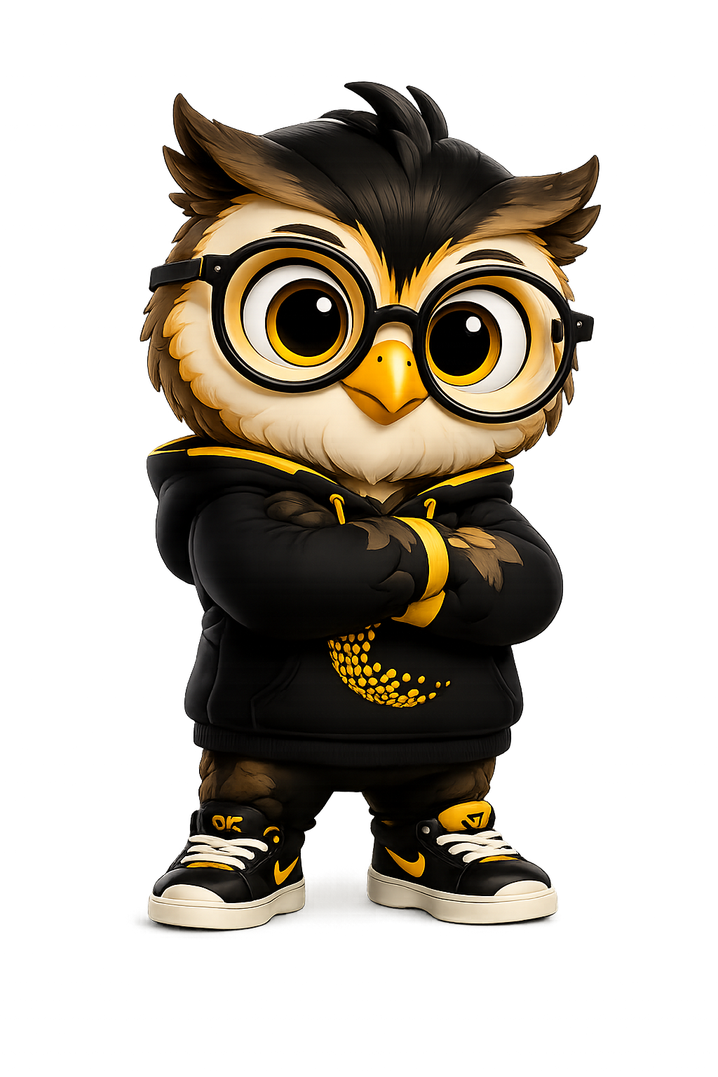 Confident Pickcel Media owl